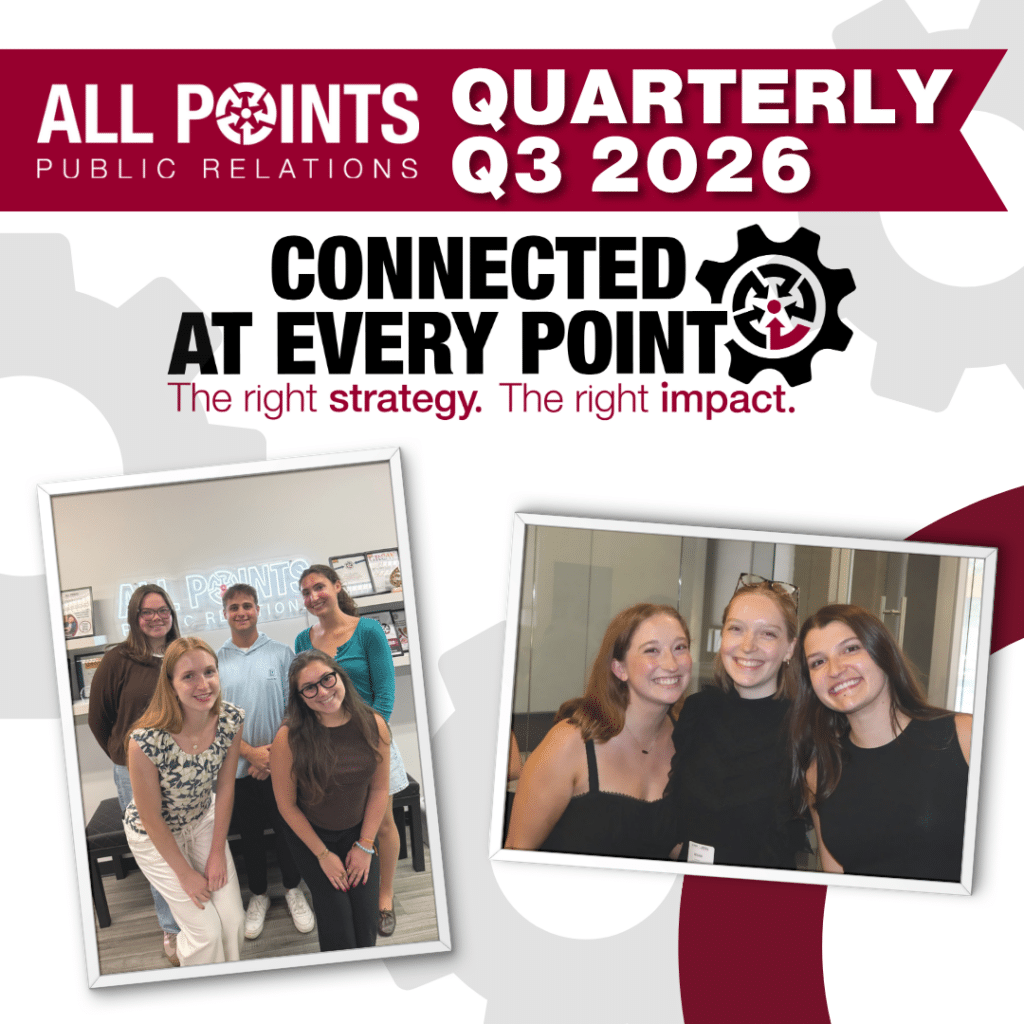 All Points PR Q3 2026 Client Newsletter